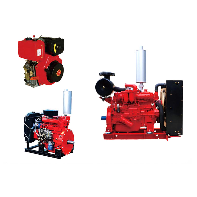 D Motor diésel para bomba