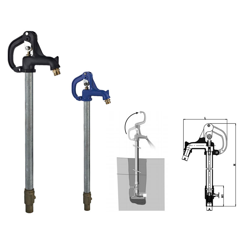 Hidrante de jardín a prueba de heladas